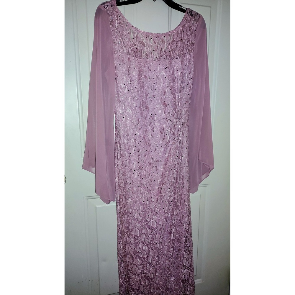 Mauve Mother Of The Bride or Groom Gown Size 6 Connected Apparel NEW